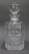 Stuart Beaconsfield Cut Spirit Decanter