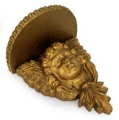 Vintage Gilt Cherub Wall Bracket