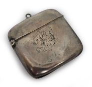 Edwardian Solid Silver Vesta Case