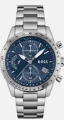HUGO BOSS HB 1513850 Mens Pilot Edition Chronograph Watch