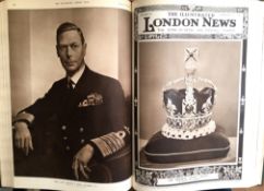 Original Illustrated London News Bound Edition 1952 Jan-March Death of King George VI