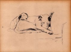 Cecil Aldin Original Vintage 88 Years Old Illustration How to Draw Dogs-3.