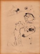 Cecil Aldin Original Vintage 88 Years Old Illustration How to Draw Dogs-10.
