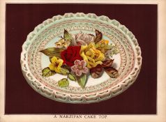 Marzipan Cake T. Percy Lewis & A.G Bromley Antique Chromolithograph Print