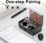TWS-Q10 Wireless Bluetooth Earbuds Headphones - Mic ANC iPhone Samsung 6Hr
