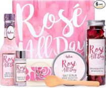 New Packaged Rose All-Day Bath Gift Box. Best Gift Set For Women
