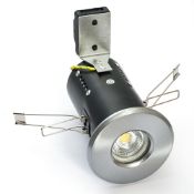 3 x BRAND NEW GREEN BROOK ELECTRICAL LEO RANGE FIRE RATED DOWNLIGHT