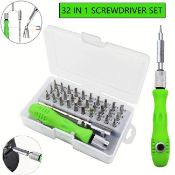 Brand New Small Screwdriver Set, Mini Magnetic Screwdriver Sets 32-In-1