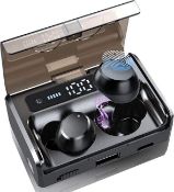 TWS-Q10 Wireless Bluetooth Earbuds Headphones - Mic ANC iPhone Samsung 6Hr