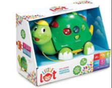 Brand New Little Lot Pull Along Musical Tortoise