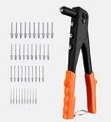 New Boxed Ergindot Hand Rivet Gun Set