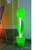 MYYOUR INDOOR OR OUTDOOR LARGE TULIP LAMP LIGHT GREEN GARDEN MODERN ORNAMENT. RRP £650