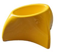 Tao M Flowerpot glass plastic material YELLOW H 60 cm - MyYour. RRP £250