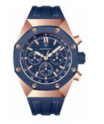 MENS RUCKSTUHL R400 CHRONOGRAPH WATCH BLUE STRAP