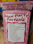 Hen Party Items Min 20 Items