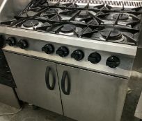 Moorwood Vulcan 6 Burner Gas Cooker