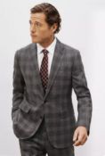 John Lewis Mens Barberis Saxony Merino Wool Suit Jacket , Grey