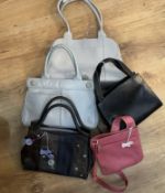 5 Radley Leather Handbags