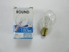 20 x Crompton 25W Clear SBC Golf Balls