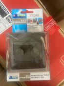 5 x Double Dimmers 250W 2 Way