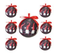 Luxury Gonk Baubles Pack of 7 x 3
