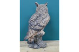 Large Realistic Owl Ornament