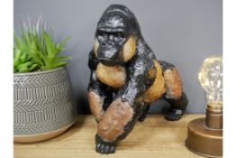 Rustic Gorilla Ornament