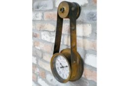 Rustic Industrial Clock