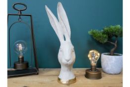Large Rabbit Head Ornament