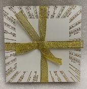 24 x Packs of 4 Glitter coasters RRP 2.99 ea