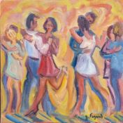 Original Oil by Gerard Fagard (French 1938-2021)