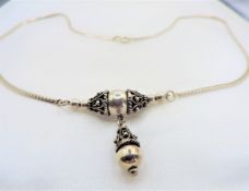 Hand Made Sterling Silver Necklace with Gift Box