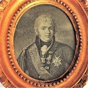 Antique Luigi Schiavonetti Engraved Portrait Charles Ferdinand d'Artois Duke of Berry
