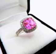 Sterling Silver Gemstone Ring New with Gift Pouch