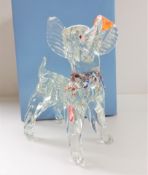 Rare Circa 1960's Murano Glass Dog Large 20cm Tall