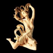 A. Santini Sculpture 30cm High Signed by Artist Circa 1970's