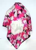 Beckford Silk Gloucestershire Hand Printed Scarf New in Original Box