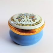 Fortnum & Mason Crummles English Enamels Trinket/Pill Box
