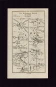 Road From Dundalk to Kells & Ardee Mounted Antique 1777 George III Map.