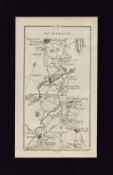 Dungannon Charlemont Armagh Mounted Antique 1777 George III Map.