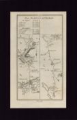 The Road From Sligo to Castlebar Mounted Antique 1777 George III Map.