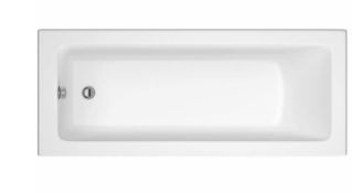 Brand New Bathstore Madeira Premiercast Single Ended Straight Bath - 1700 x 700mm RRP £295 *No Va...