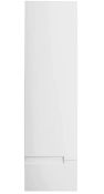 Brand New Boxed Bathstore Vermont Right Hand Wall Mounted Tall Unit - Gloss White RRP £340 **No V...