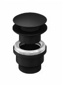 Brand New Boxed Bathstore Universal Basin Waste - Black RRP £30 **No Vat**