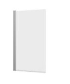 Brand New Boxed Bathstore Gleam Single Panel Standard Bath Screen RRP £180 **No VAT**