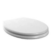 Brand New Boxed Bathstore Whitechapel Wooden Toilet Seat - White RRP £130 **No Vat**