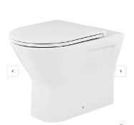 Brand New Boxed Bathstore Falcon Toilet Seat for Comfort Height Pans - White RRP £75 **No Vat**