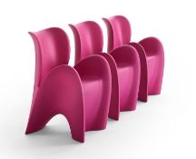 Lily Small Armchair Plastic Material Plastic - MyYour Purple. RRP £300