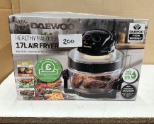 Daewoo Healthy Halogen 17L Air Fryer. RRP £150. Grade U
