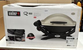 Weber 1000 Outdoor Has Grill. RRP £250 - Grade U